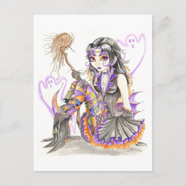 'Hester and the Ghosts' Postcard (Front)