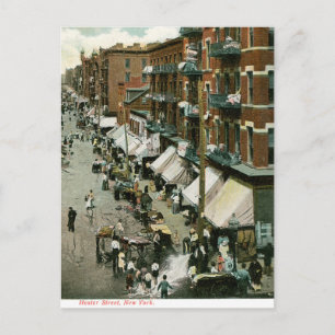 Hester Street New York Post Postcard
