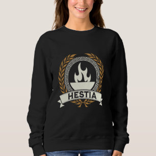 Hestia Ancient Greek Goddess Symbol Sweatshirt