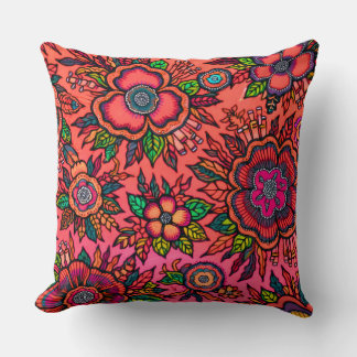 HESTIA: Sacred Ember- Maximalist Art Cushion