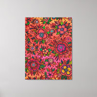HESTIA: Sacred Ember- Maximalist Canvas Print
