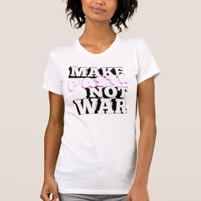 Hetalia - Make Pasta, Not War T-Shirt (Front)
