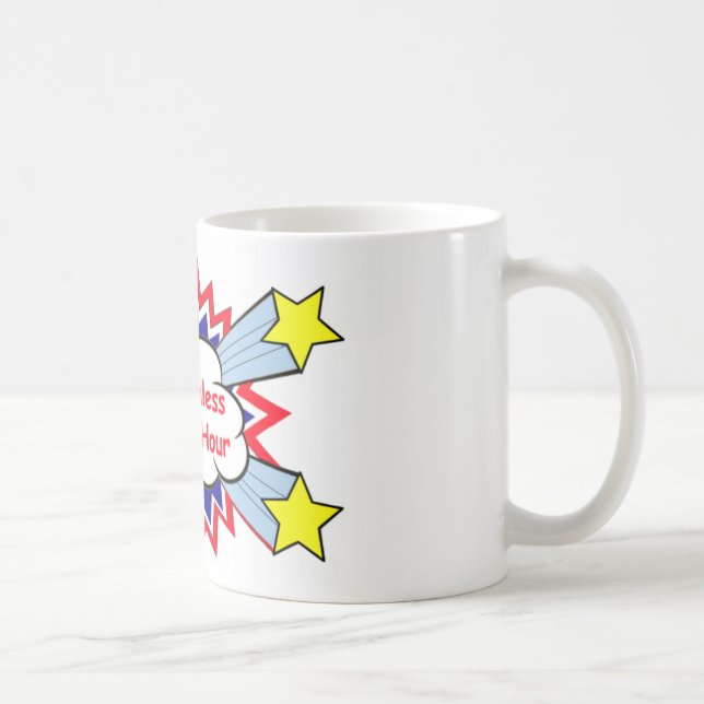 Heure comique sans pitié pour le café Mug (Droite)
