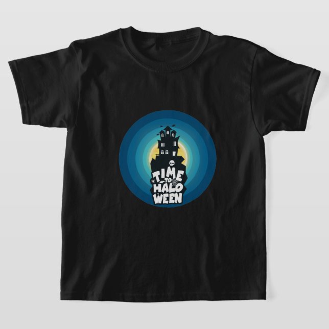 Heure de la fête d'Halloween Costume T-Shirt (Poser)