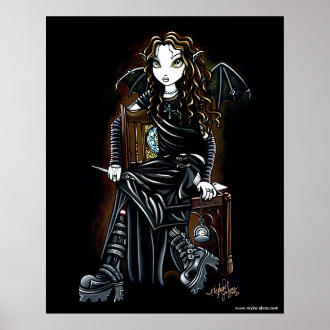 Heure de la mort Poster de Féerie gothique (Devant)