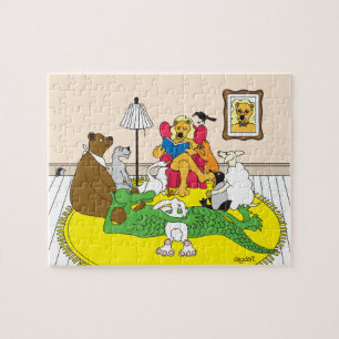 Heure de l'histoire des animaux Puzzle