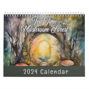 Heure du thé dans le calendrier forestier des cham