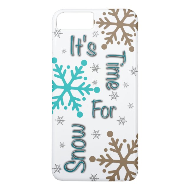 Heure Pour Le coque iphone De Neige (Dos)