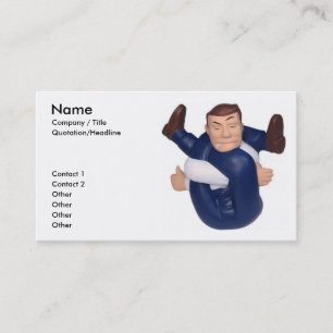 Heure pour un modèle de carte de visite de massag