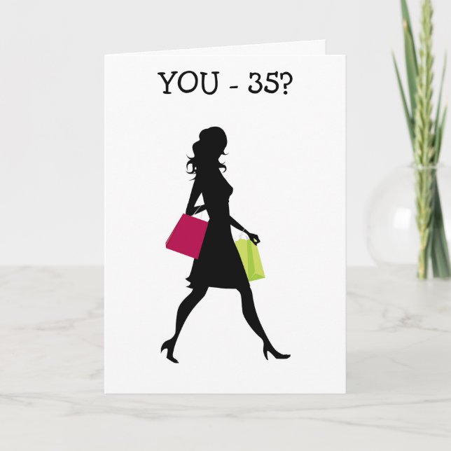 HEUREUSE ***35e ANNIVERSAIRE*** CARTE (Devant)
