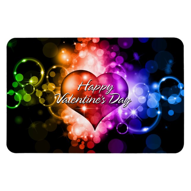 Heureuse Sainte-Valentin 5A Premium Magnet (Horizontal)