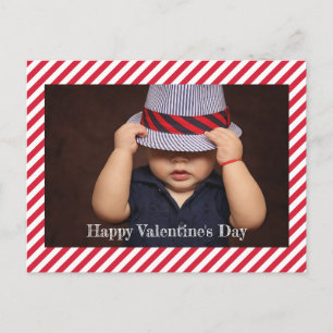 Heureuse Sainte-Valentin   Carte postale photo Red