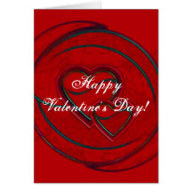 Heureuse Sainte-Valentin Double Coeur En Blanc I