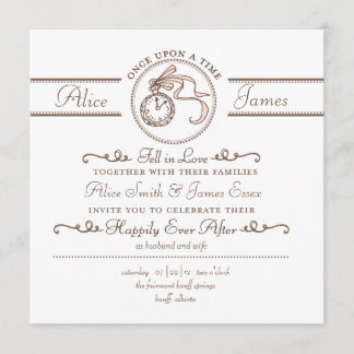 Heureusement pour toujours faire-part de mariage