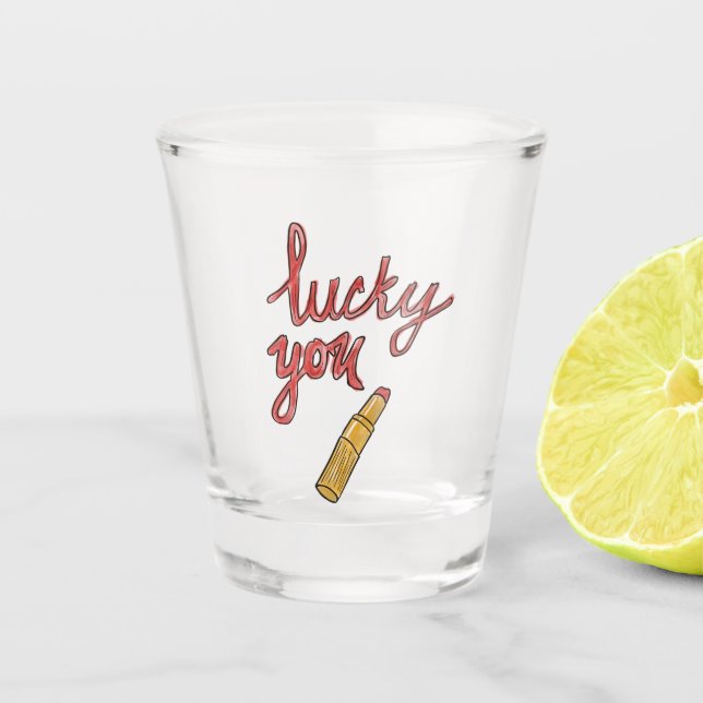 Heureusement que vous avez tiré du verre (Devant)