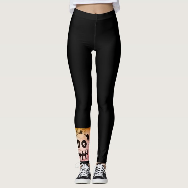 HEUREUSES Leggings MONSTER (Devant)