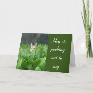 HEUREUX **60ème** ANNIVERSAIRE ***SOEUR*** CARTE