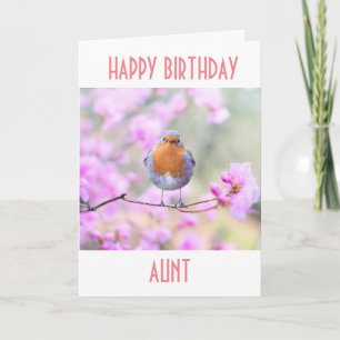 HEUREUX *ANNIVERSAIRE* À MA **AUNT** CARTE