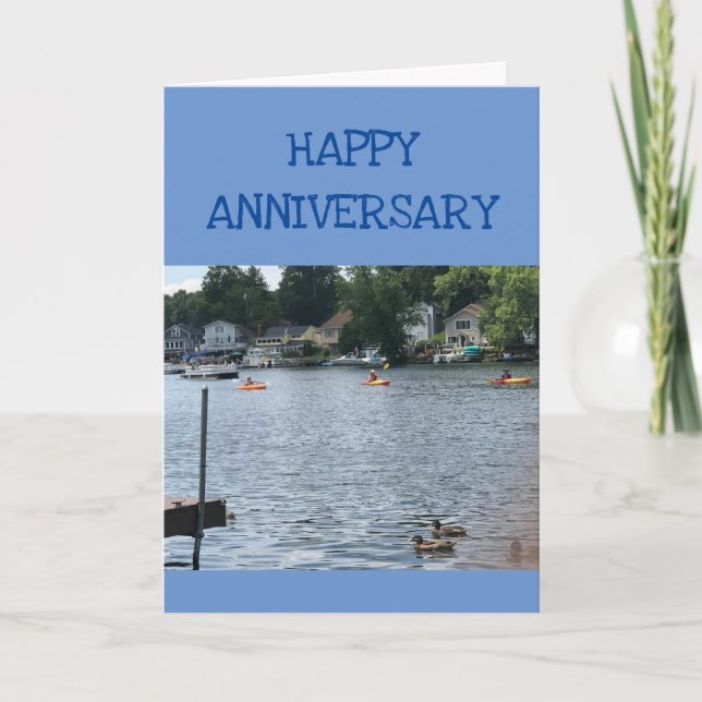 HEUREUX "ANNIVERSAIRE" À MA CARTE *FAVORITE KAYAKE (Devant)