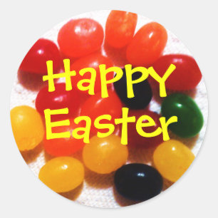 HEUREUX autocollants JELLYBEAN EASTER
