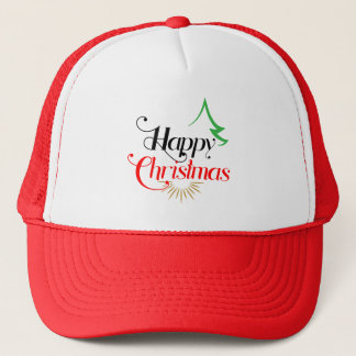heureux casquette de Noël