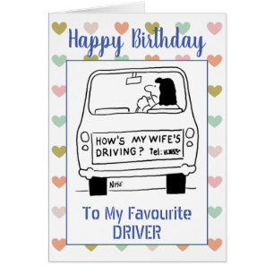 Heureux conducteur d'anniversaire