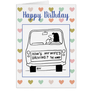 Heureux conducteur d'anniversaire