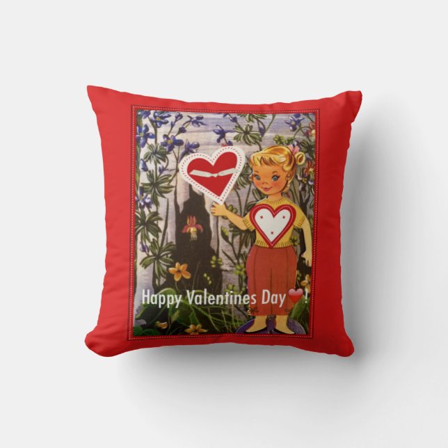 Heureux Coussin Valentines (Recto)