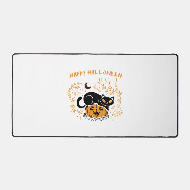 heureux halloween chat amour (Recto)