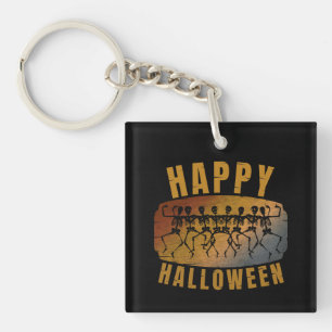HEUREUX HALLOWEEN DANSER SKELETON