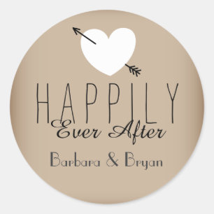 Heureux Jamais après Mariage Sticker