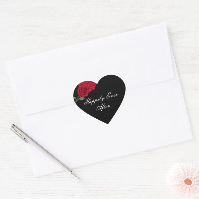 Heureux Jamais après Sticker (Enveloppe)