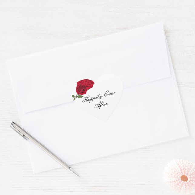 Heureux Jamais après Sticker (Enveloppe)