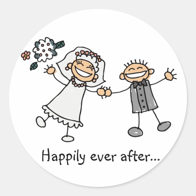 Heureux Jamais après Stickers (Devant)