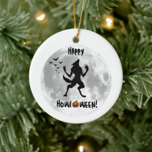 Heureux ornement Howl-o-ween Werewolf