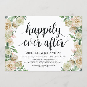 Heureux pour toujours, Invitation à la réception d