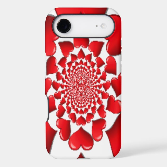 Heureux Saint Valentin Big Red Hearts (Verso)