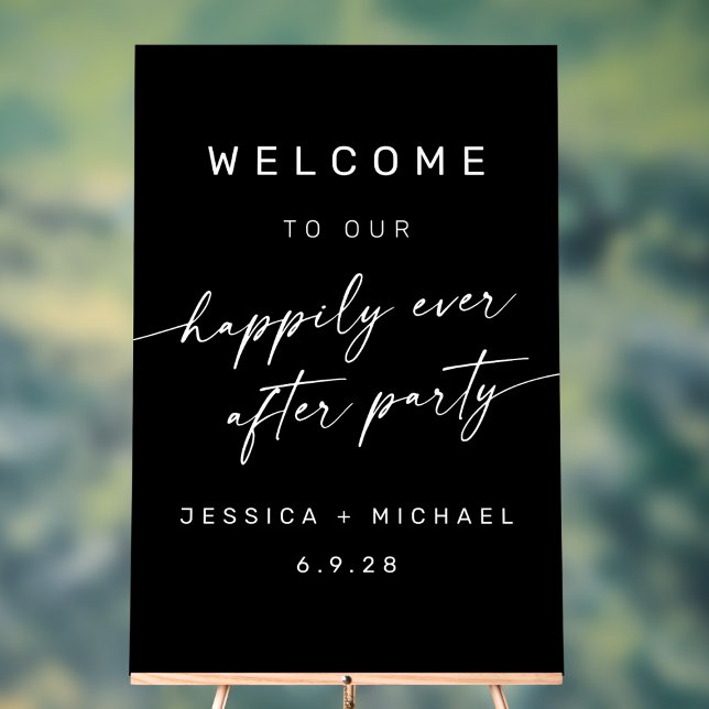 Heureux toujours après la fête Wedding shower (Créateur téléchargé)