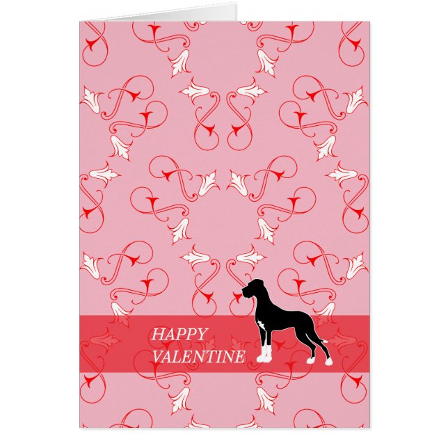 Heureux Valentine Great Dane (Devant)