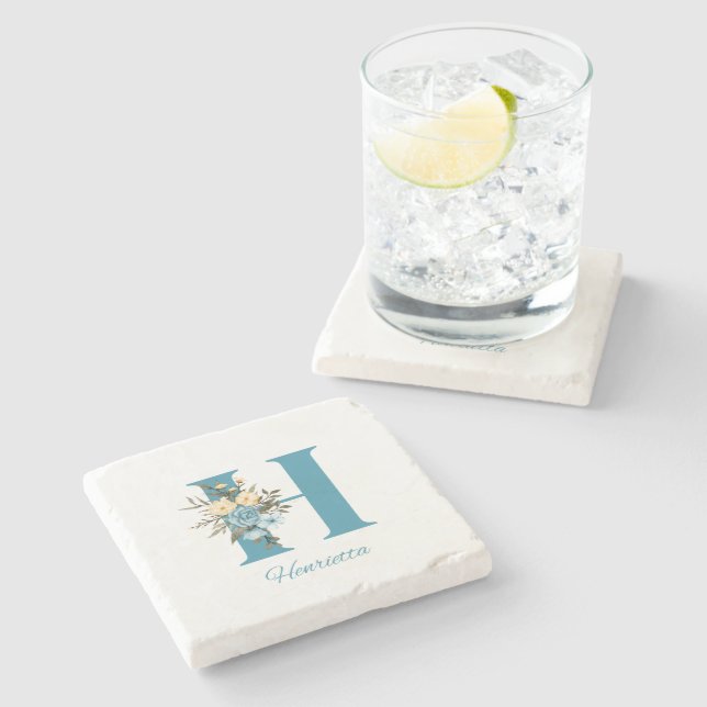 Heurietta Stone Coaster (Side)