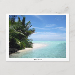 Hevaaholhudhoo Island Maldives Postcard