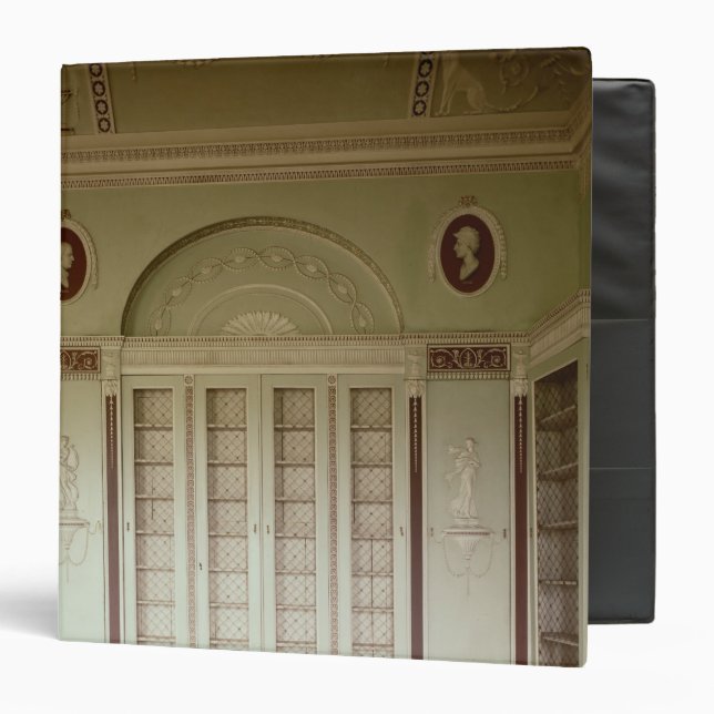 Heveningham Hall, Suffolk: library, 1778-80 Binder (Front/Inside)