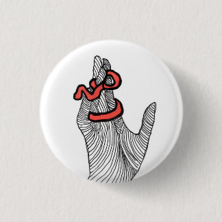 hex 1 inch round button