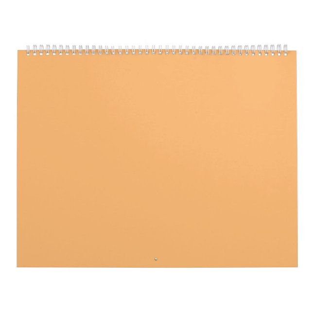 Hex Colour #FABA77, Brandy Calendar (Cover)