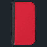 Hex E6001D, Cadmium Red Wallet Case<br><div class="desc">Wallet Case</div>