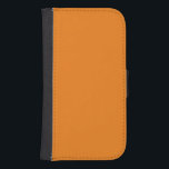 Hex #F17F17, Pumpkin Orange Wallet Case<br><div class="desc">Wallet Case</div>
