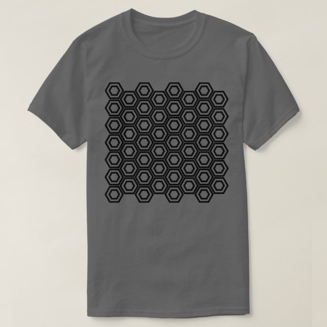Hex Pattern 3 T-Shirt (Design Front)