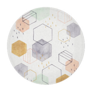 Hex Scatter Cutting Board