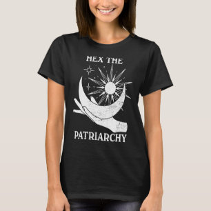 Hex The Patriarchy Halloween Feminist Witch Witche T-Shirt