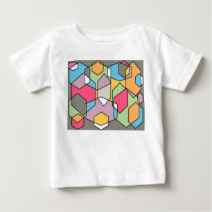 Hexagon Bauhaus - Pastels Baby T-Shirt
